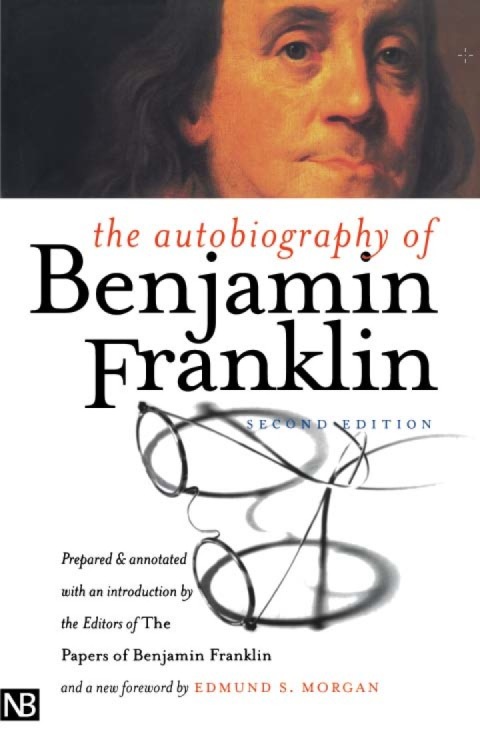 Cover image for book The Autobiography of Benjamin Franklin