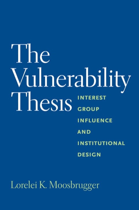 Cover image for book The Vulnerability Thesis