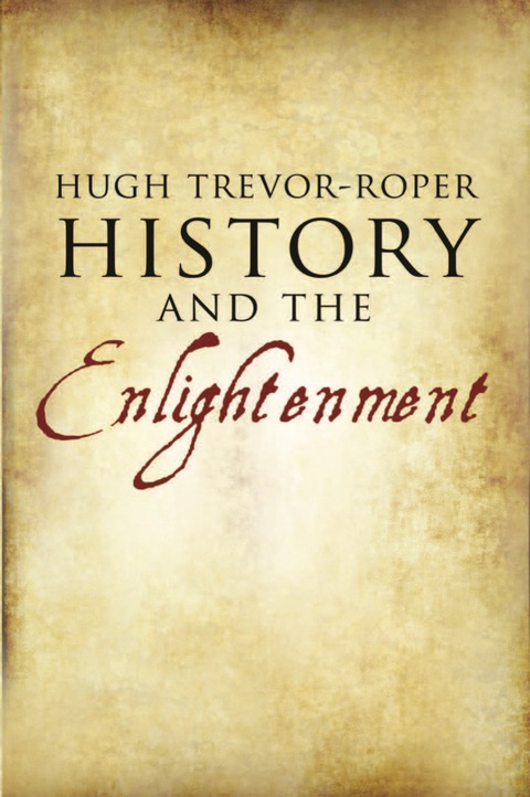 Cover image for book History and the Enlightenment