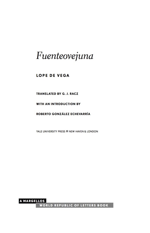Cover image for book Fuenteovejuna