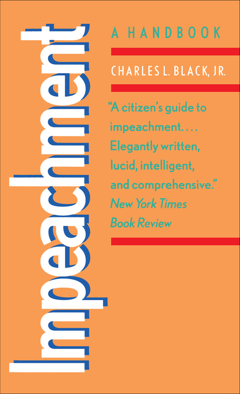 Cover image for book Impeachment