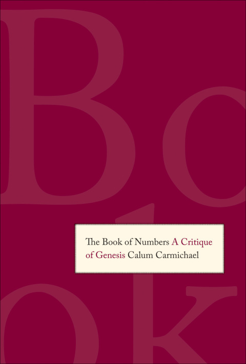 Cover image for book The Book of Numbers: A Critique of Genesis