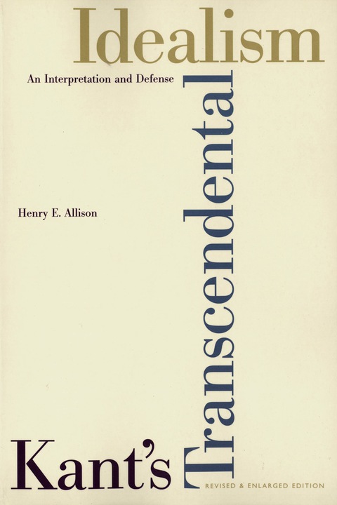 Cover image for book Kant’s Transcendental Idealism