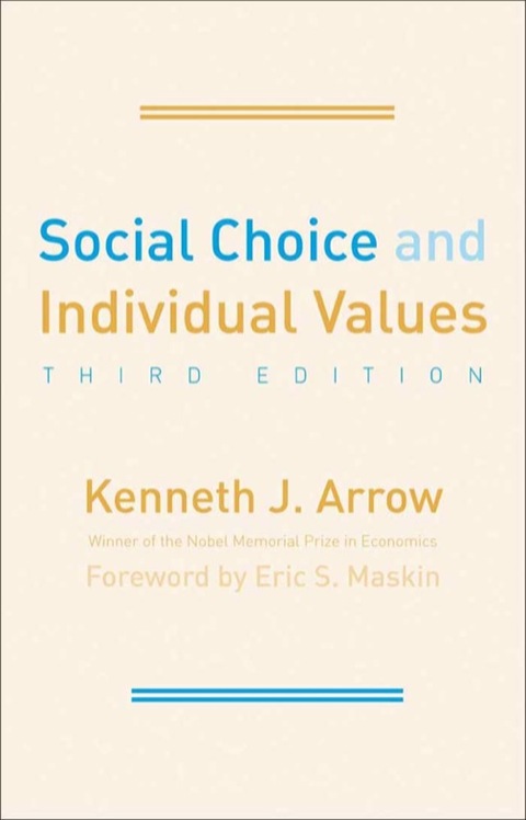 Cover image for book Social Choice and Individual Values