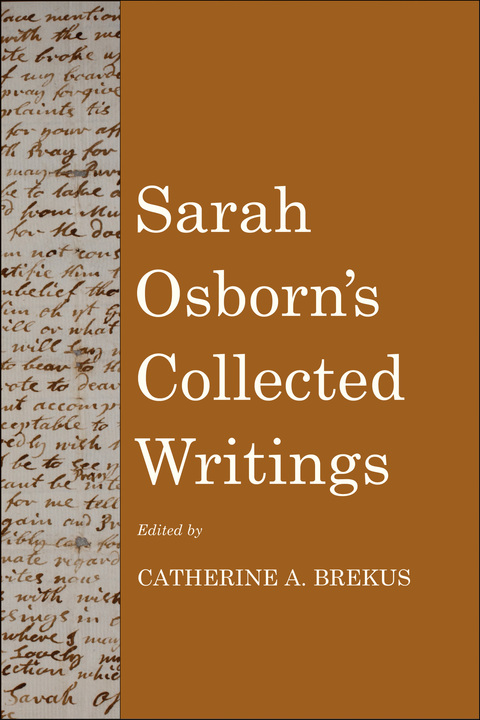 Cover image for book Sarah Osborn’s Collected Writings