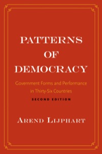 صورة الغلاف: Patterns of Democracy 9780300172027