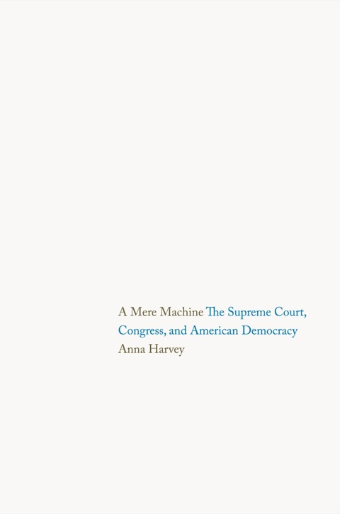 Cover image for book A Mere Machine
