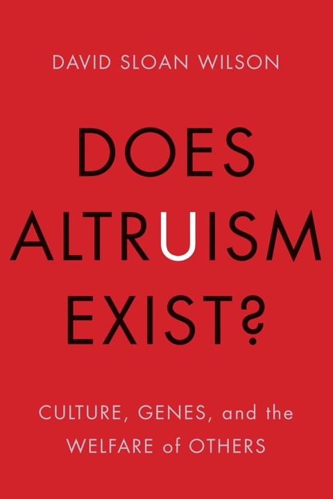 Cover image for book Does Altruism Exist?