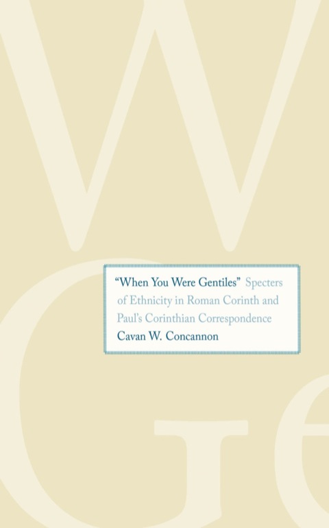 Cover image for book "When You Were Gentiles"