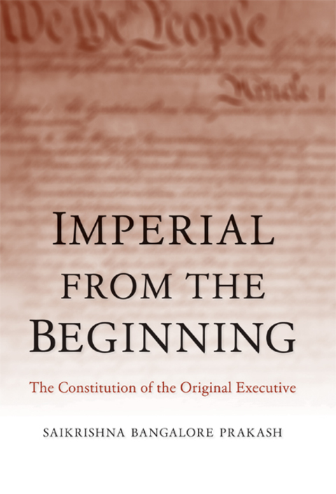 Cover image for book Imperial from the Beginning