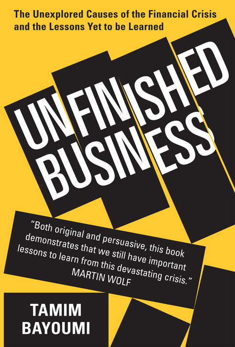 Cover image for book Unfinished Business