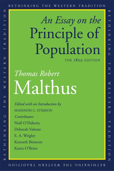 Cover image for book An Essay on the Principle of Population