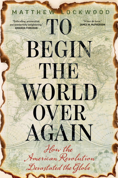 Cover image for book To Begin the World Over Again