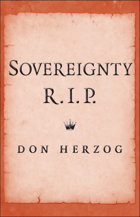 Cover image for book Sovereignty, RIP