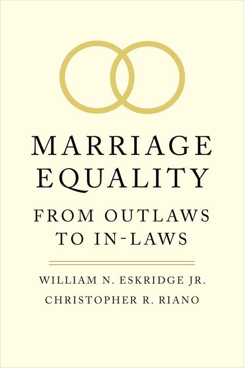 Cover image for book Marriage Equality