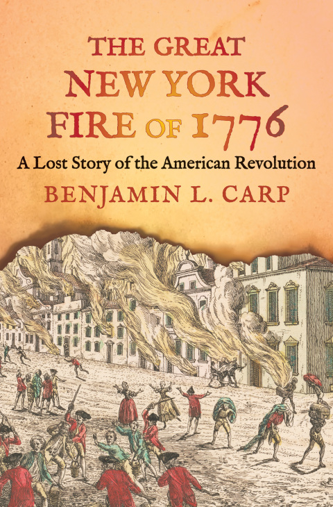 Cover image for book The Great New York Fire of 1776