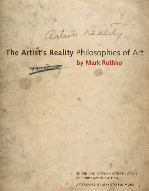 Cover image for book The Artist's Reality