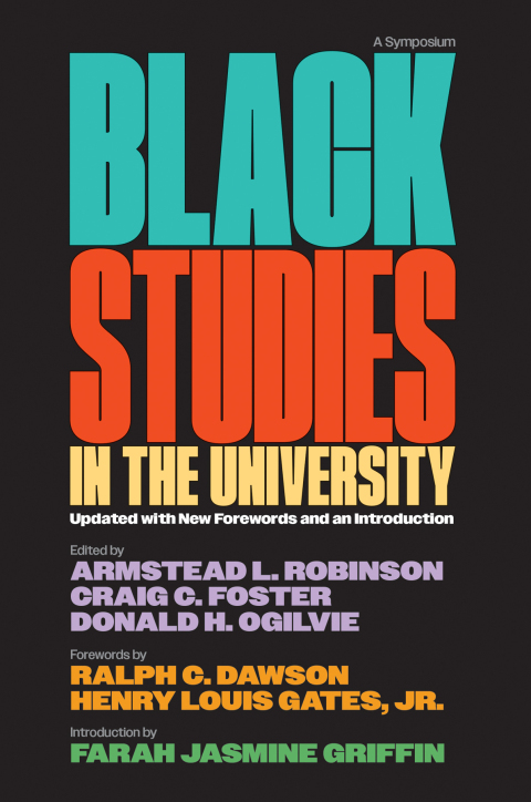 Cover image for book Black Studies in the University