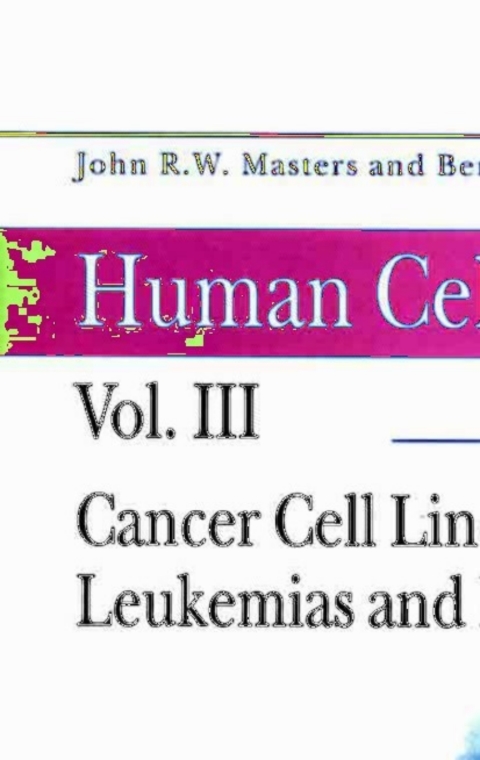 Cover image for book Cancer Cell Lines