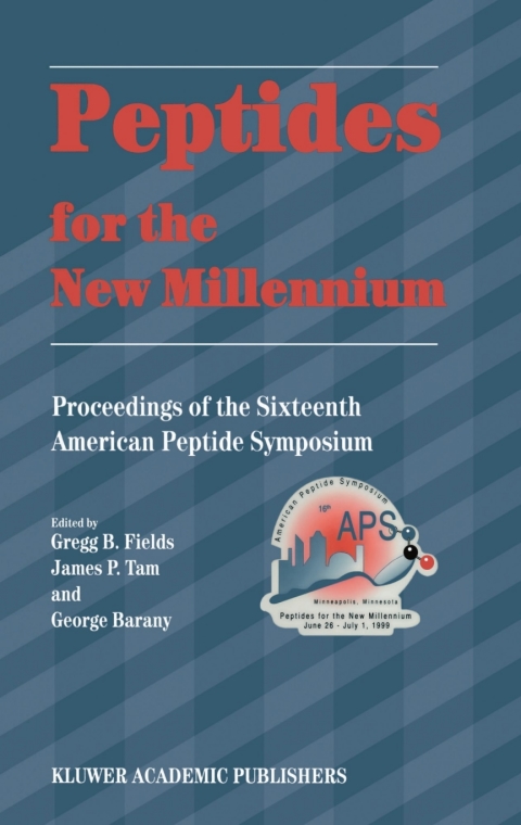 Cover image for book Peptides for the New Millennium