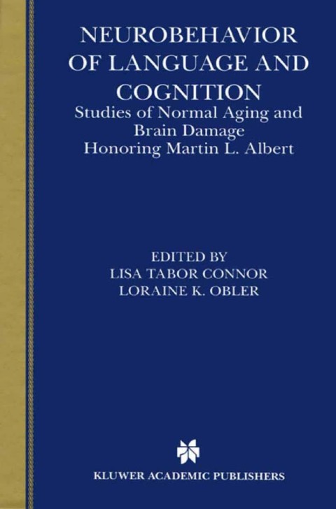 Cover image for book Neurobehavior of Language and Cognition