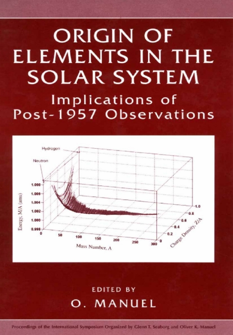 Cover image for book Origin of Elements in the Solar System