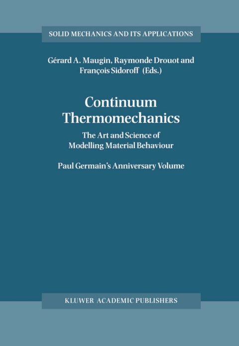 Cover image for book Continuum Thermomechanics