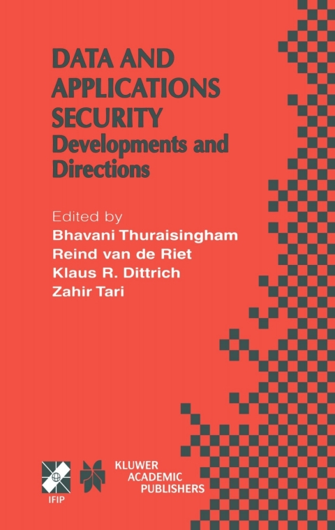 Cover image for book Data and Application Security