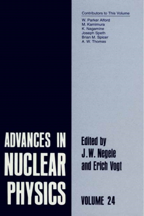 Cover image for book Advances in Nuclear Physics