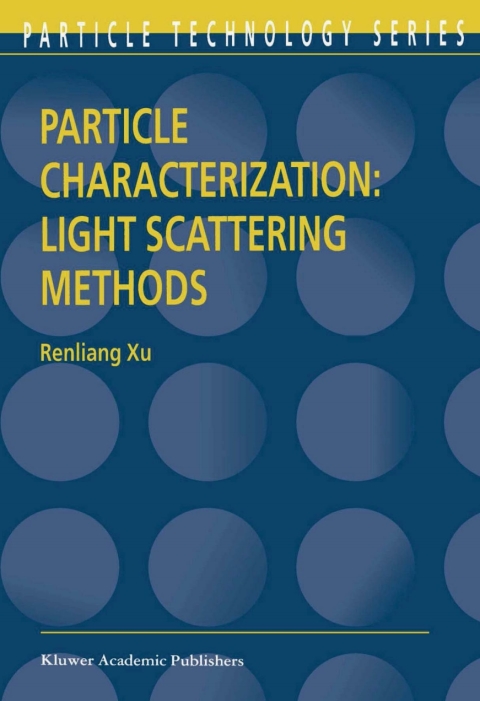 Cover image for book Particle Characterization: Light Scattering Methods