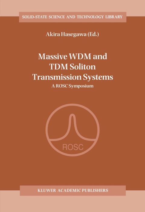 Cover image for book Massive WDM and TDM Soliton Transmission Systems