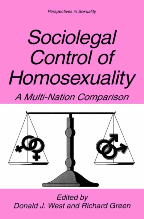 Cover image for book Sociolegal Control of Homosexuality