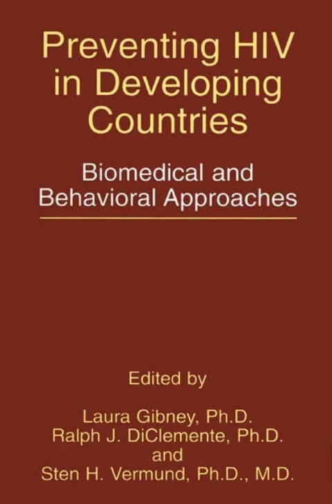 Cover image for book Preventing HIV in Developing Countries