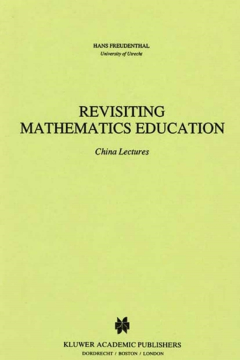 Cover image for book Revisiting Mathematics Education