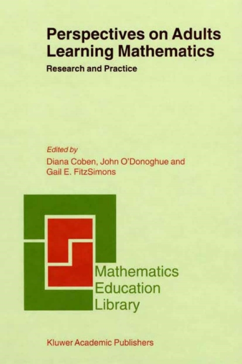 Cover image for book Perspectives on Adults Learning Mathematics