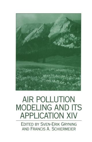Air Pollution Modeling and its Application XIV