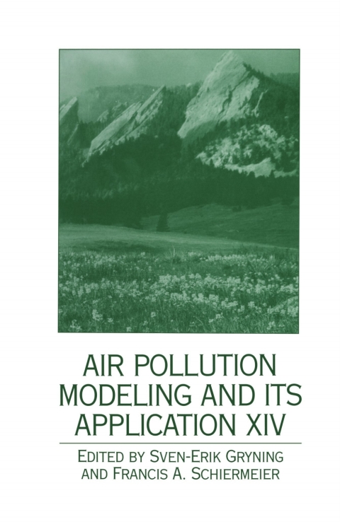Cover image for book Air Pollution Modeling and its Application XIV