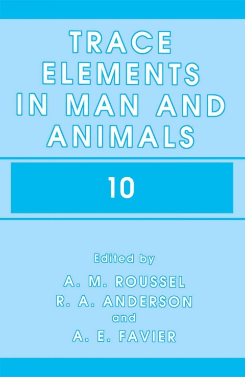 Cover image for book Trace Elements in Man and Animals 10