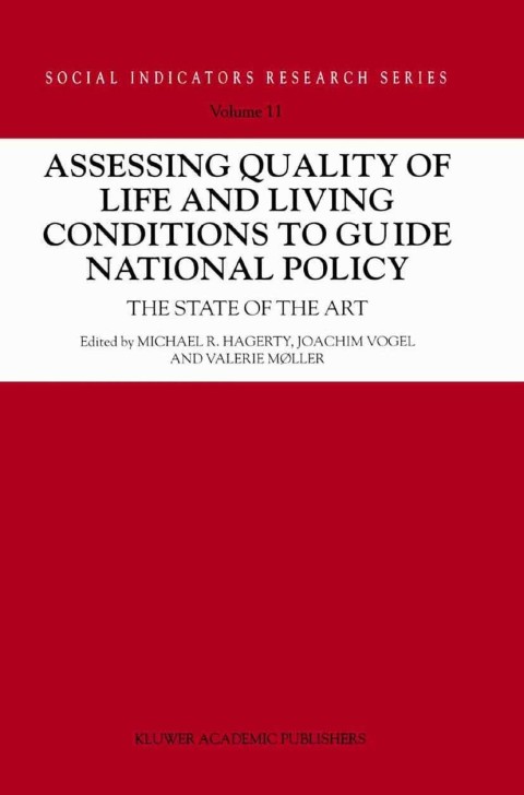 Cover image for book Assessing Quality of Life and Living Conditions to Guide National Policy