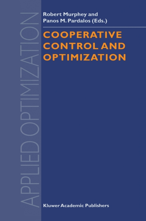 Cover image for book Cooperative Control and Optimization