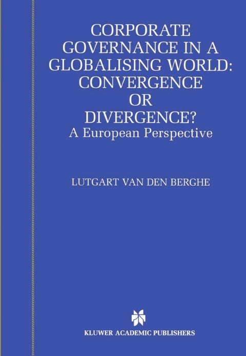 Cover image for book Corporate Governance in a Globalising World: Convergence or Divergence?