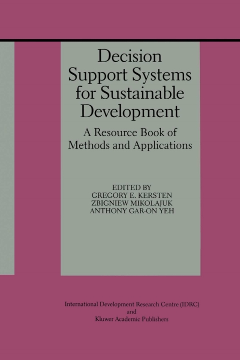 Cover image for book Decision Support Systems for Sustainable Development