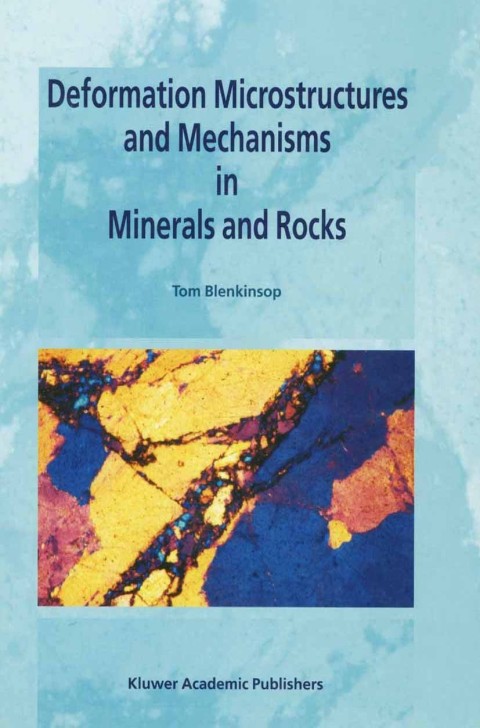 Cover image for book Deformation Microstructures and Mechanisms in Minerals and Rocks