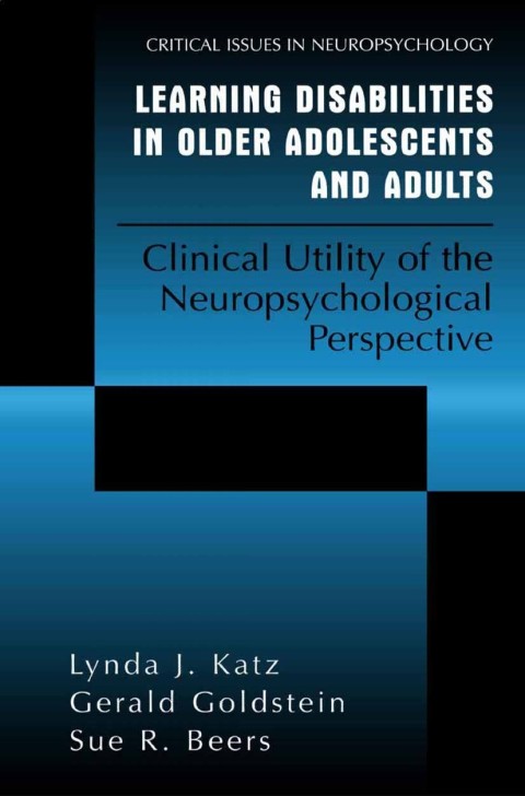 Cover image for book Learning Disabilities in Older Adolescents and Adults