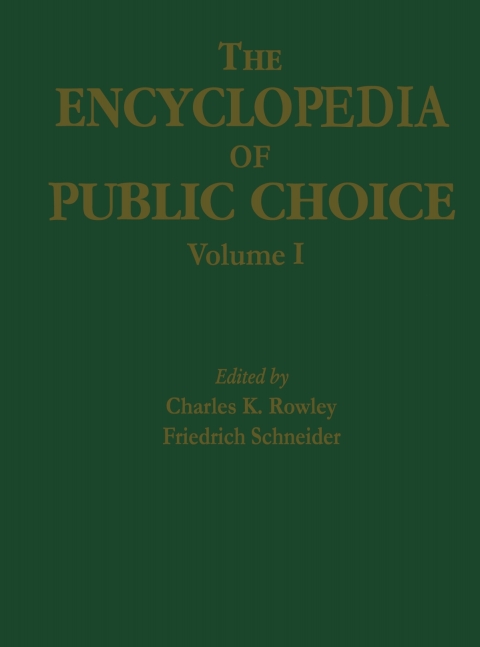 Cover image for book The Encyclopedia of Public Choice
