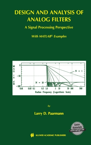 Design and Analysis of Analog Filters