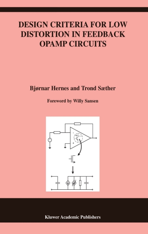 Cover image for book Design Criteria for Low Distortion in Feedback Opamp Circuits