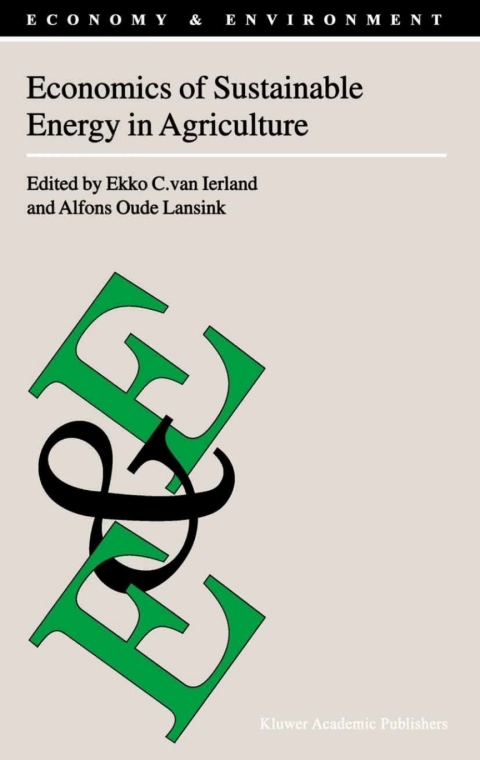 Cover image for book Economics of Sustainable Energy in Agriculture