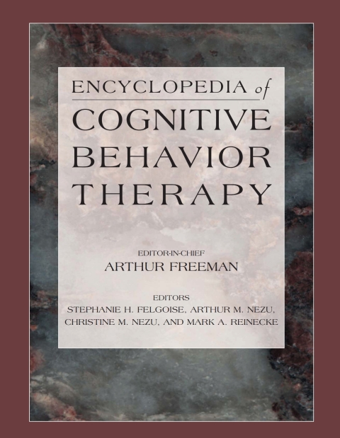 Cover image for book Encyclopedia of Cognitive Behavior Therapy