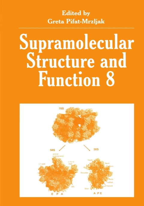 Cover image for book Supramolecular Structure and Function 8